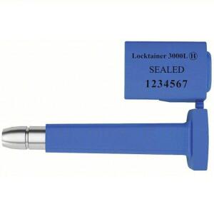 DESCRIPTION: (4) PACKS OF (50) BOLT SEALS BRAND/MODEL: LOCKTAINER #48RC29 INFORMATION: BLUE RETAIL$: $57.35 PER PACK OF 50 QTY: 4