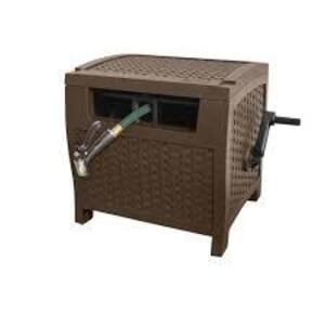 DESCRIPTION: (1) SIDE TRACK WICKER HOSE HIDEAWAY BRAND/MODEL: SUNCAST #CPLPTW175D INFORMATION: BROWN RETAIL$: $58.99 EA SIZE: 175FT QTY: 1