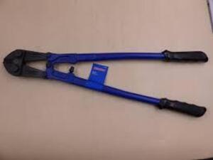 DESCRIPTION: (1) BOLT CUTTER BRAND/MODEL: WESTWARD #493V66A INFORMATION: BLUE RETAIL$: $87.36 EA SIZE: 24" QTY: 1