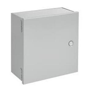 DESCRIPTION: (2) NEMA TYPE 1 ENCLOSURE BRAND/MODEL: HOFFMAN #A8N84 INFORMATION: GREY RETAIL$: $100.00 EA QTY: 2