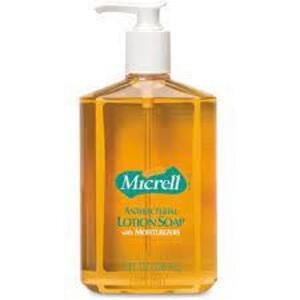 DESCRIPTION: (4) ANTIBACTERIAL LOTION SOAP WITH MOISTURIZERS BRAND/MODEL: SKILCRAFT MICRELL RETAIL$: $12.00 EA SIZE: 12 FL OZ QTY: 4