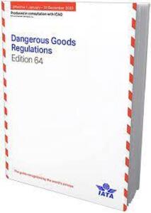 DESCRIPTION: (1) DANGEROUS GOOD REGULATIONS BOOK BRAND/MODEL: EDITION 64 RETAIL$: $335.00 EA QTY: 1