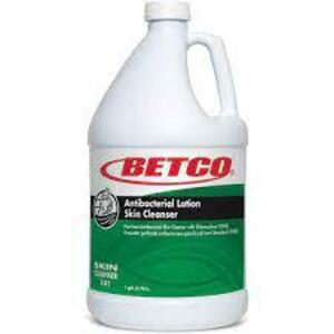 DESCRIPTION: (2) ANTIBACTERIAL LOTION SKIN CLEANSER BRAND/MODEL: BETCO RETAIL$: $23.59 EA SIZE: 1 GALLON QTY: 2