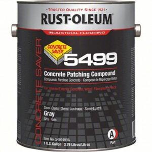 DESCRIPTION: (1) CONCRETE PATCHING COMPOUND KIT BRAND/MODEL: RUST-OLEUM #5A279 INFORMATION: GREY RETAIL$: $331.97 EA SIZE: 1 GALLON QTY: 1