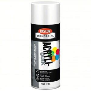 DESCRIPTION: (2) SPRAY PAINT BRAND/MODEL: KRYLON INDUSTRIAL #54TG71 INFORMATION: WHITE RETAIL$: $14.75 EA SIZE: 12 OZ QTY: 2