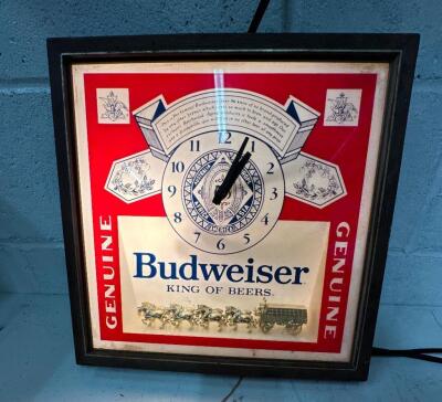 BUDWEISER CLOCK