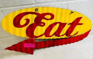 RETRO EAT SIGN