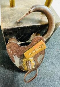 WWII LOCK WITH KEY