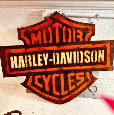 HARLEY DAVIDSON SIGN