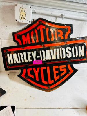 HARLEY DAVIDSON SIGN