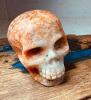 AGATE POLISHED STONE SKULL