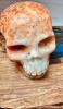 AGATE POLISHED STONE SKULL - 3