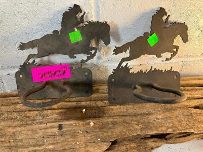 COWBOY CANDLE HOLDERS