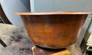 100 PERCENT COPPER BOWL