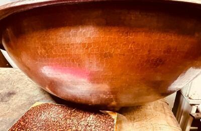 100 PERCENT COPPER BOWL