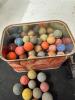 OLD MARBLES IN BUCKET (APPROX.. 60) - 2