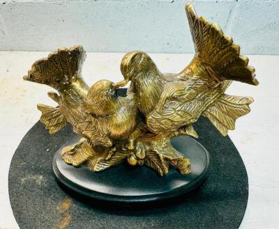 BRASS TURKEY ON BASE