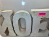 LARGE METAL NOEL SIGN - 2