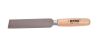 DESCRIPTION: (10) REGULAR SQUARE POINT CHISEL BRAND/MODEL: HYDE #36M404 INFORMATION: WOODEN HANDLE RETAIL$: $9.95 EA SIZE: 5"X1" QTY: 10