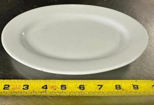 DESCRIPTION: (12) 9" CHINA PLATTERS BRAND / MODEL: BUFFALO LOCATION: BAY 7 THIS LOT IS: SOLD BY THE PIECE QTY: 12