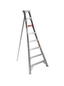 DESCRIPTION: (1) TRIPOD ORCHARD STEPLADDER BRAND/MODEL: STOKES #1105 INFORMATION: ALUMINUM RETAIL$: $208.20 EA SIZE: 300 LBS CAPACITY QTY: 1