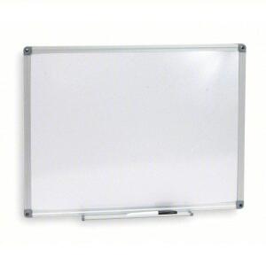 DESCRIPTION: (1) WALL MOUNTED DRY ERASE BOARD BRAND/MODEL: GGS #1NUP7 INFORMATION: WHITE RETAIL$: $45.15 EA SIZE: 24 IN DRY ERASE HT, 36 IN DRY ERASE