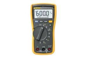 DESCRIPTION: (1) DIGITAL MULTIMETER BRAND/MODEL: FLUKE #55NR56 INFORMATION: YELLOW RETAIL$: $172.21 EA SIZE: CAT III 600V, AVG, 600 V MAX AC VOLT MEAS