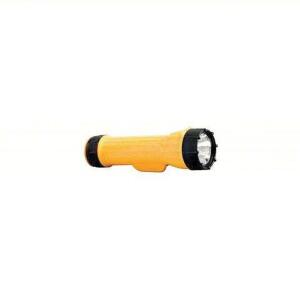 DESCRIPTION: (6) INDUSTRIAL INCANDESCENT FLASHLIGHT BRAND/MODEL: KOEHLER BRIGHTSTAR #3XDZ1 INFORMATION: YELLOW RETAIL$: $18.27 EA SIZE: 2D CELL QTY: 6