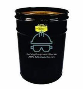 DESCRIPTION: (1) CEASE FIRE SAFETY WASTE RECEPTACLE BRAND/MODEL: JUSTRITE #26050 RETAIL$: $150.30 EA SIZE: 6 GALLON QTY: 1