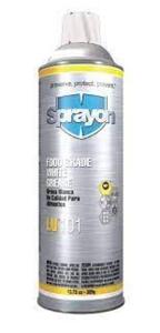 DESCRIPTION: (6) FOOD GRADE WHITE LITHIUM LUBE BRAND/MODEL: SPRAYON LU101 RETAIL$: $20.81 EA SIZE: 12 OZ QTY: 6