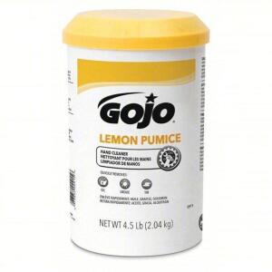 DESCRIPTION: (2) HAND CLEANER BRAND/MODEL: GOJO #6Z635 INFORMATION: LEMON RETAIL$: $36.29 EA SIZE: 4.5 LB QTY: 2