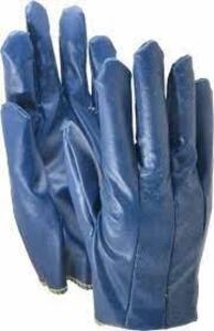 DESCRIPTION: (1) PACK OF (30) NITRILE COATED WORK GLOVES BRAND/MODEL: PRO-SAFE #RN67368 INFORMATION: BLUE CLEAR RETAIL$: $5.54 A PAIR SIZE: WOMENS LAR