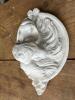 DESCRIPTION: LION MOLD PLASTER SIZE: 12"X9"X2" QTY: 1 - 2