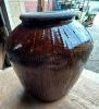 DESCRIPTION: GLAZED VASE SIZE: 12"X13" QTY: 1