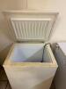 DESCRIPTION: FRIGIDAIRE 5.0 CU FT CHEST FREEZER-WHITE BRAND/MODEL: FRIGIDAIRE FFC05CA2AW1 SIZE: 5.0 CU FT - 5