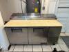 DESCRIPTION: TRUE 67" SOLID 2-DOOR REFRIGERATED PIZZA PREP TABLE BRAND/MODEL: TRUE TPP-67 INFORMATION: HP: 1/3, VOLTS: 115, HZ: 60, PHASE: 1, AMPS: 8. - 2