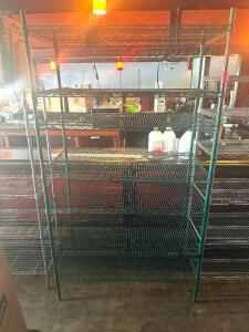 4' X 86" SHELVING UNIT