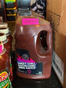 (2) - JUGS OF SWEET CHILI WING SAUCE