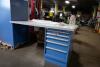 DESCRIPTION: (1) WORK DESK BRAND/MODEL: LISTA INFORMATION: BLUE AND GREY RETAIL$: $2,000.00 EA QTY: 1 - 4