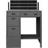 DESCRIPTION: (1) PEDESTAL SHOP DESK BRAND/MODEL: DURHAM MFG INFORMATION: GREY RETAIL$: $1,198.00 EA SIZE: 39X29X55-5/8 QTY: 1