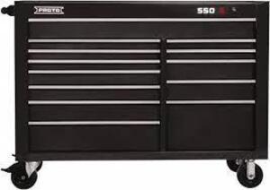 DESCRIPTION: (1) 13 DRAWER DOUBLE BANK ROLLER CABINET BRAND/MODEL: PROTO VELOCITY INFORMATION: BLACK RETAIL$: $2,241.99 EA QTY: 1