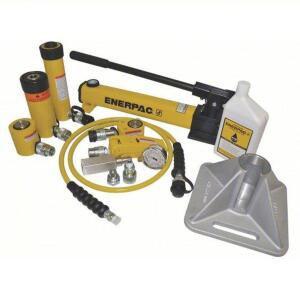 DESCRIPTION: (1) HYDRAULIC LIFTING SET BRAND/MODEL: ENERPAC #2RV23 INFORMATION: MISSING GAGE RETAIL$: $6,438.00 EA SIZE: 10 TON CYLINDER NOMINAL CAP Q