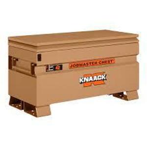 DESCRIPTION: (1) JOB SITE TOOL BOX BRAND/MODEL: KNAACK #42 INFORMATION: BROWN RETAIL$: $719.52 EA SIZE: 36X24 QTY: 1