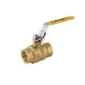 DESCRIPTION: (10) FULL PORT THREADED CONNECTION WITH LATCH LOCK HANDLE BALL VALVES BRAND/MODEL: JOMAR #JF-100T-LH INFORMATION: YELLOW HANDLE RETAIL$: