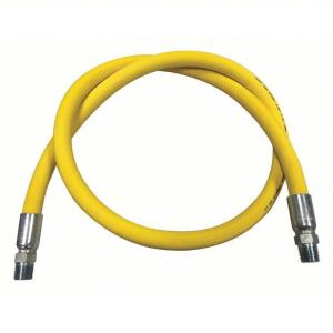 DESCRIPTION: (1) CHEMICAL HOSE ASSEMBLYBRAND/MODEL: KURIYAMA #55APO1INFORMATION: YELLOW, 600 PSIRETAIL$: $424.450 EASIZE: 1/2" ID X 100'QTY: 1