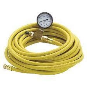 DESCRIPTION: (2) EXTENSION HOSE WITH PSI GAUGE BRAND/MODEL: CHERNE #274248 INFORMATION: YELLOW HOSE RETAIL$: $108.30 EA SIZE: 30' WITH 3/16" QTY: 2