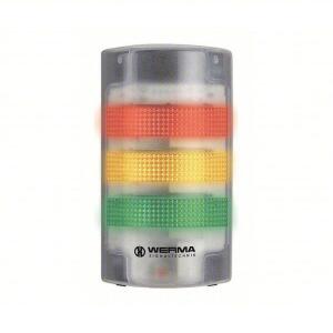 DESCRIPTION: (3) TOWER LIGHT ASSEMBLY BRAND/MODEL: WERMA #452R60 INFORMATION: RED GREEN AND YELLOW, FLASHING OR STEADY RETAIL$: $236.50 EA SIZE: LED Q