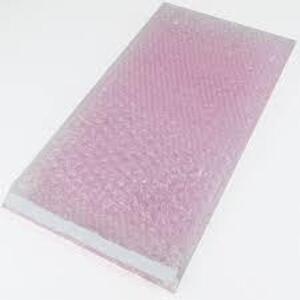 DESCRIPTION: (2) CASE OF (100) SHEETS OF ANTI-STATIC WRAP SELF-SEAL BUBBLE WRAP BRAND/MODEL: M PACKAGING INFORMATION: PINK RETAIL$: $50.00 TOTAL SIZE: