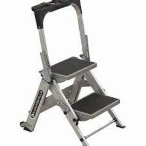 DESCRIPTION: (1) STEP STOOL BRAND/MODEL: LOUISVILLE #WW-2011-02 RETAIL$: $451.96 EA SIZE: 2 STEPS QTY: 1