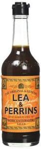 DESCRIPTION: (9) BOTTLES OF WORCESTERSHIRE SAUCE BRAND/MODEL: LEA & PERRINS RETAIL$: $24.37 EA SIZE: 20OZ QTY: 9